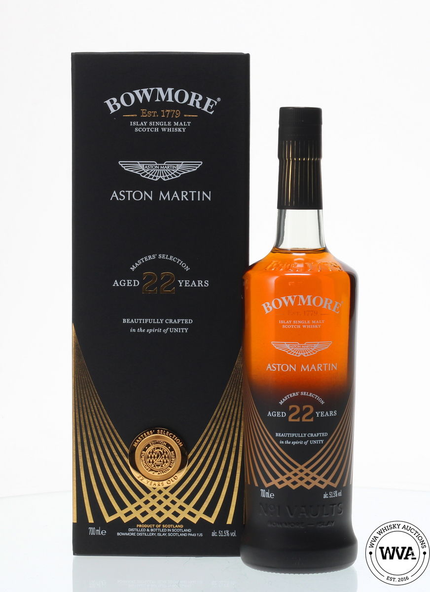 BOWMORE 22 YEAR OLD  - ASTON MARTIN MASTERS SELECTION -  EDITION NO.2