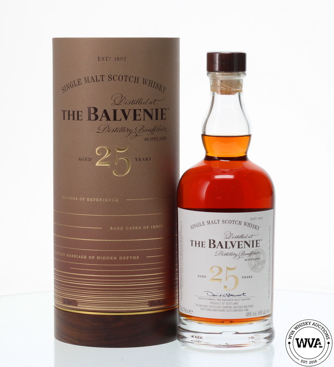 BALVENIE 25 YEAR OLD RARE MARRIAGES