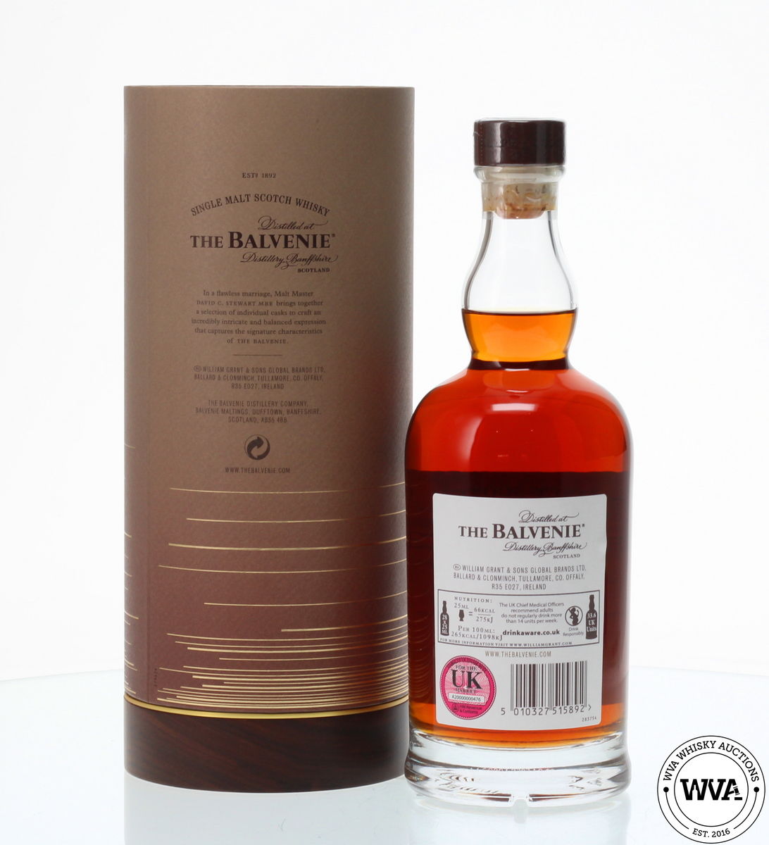 BALVENIE 25 YEAR OLD RARE MARRIAGES