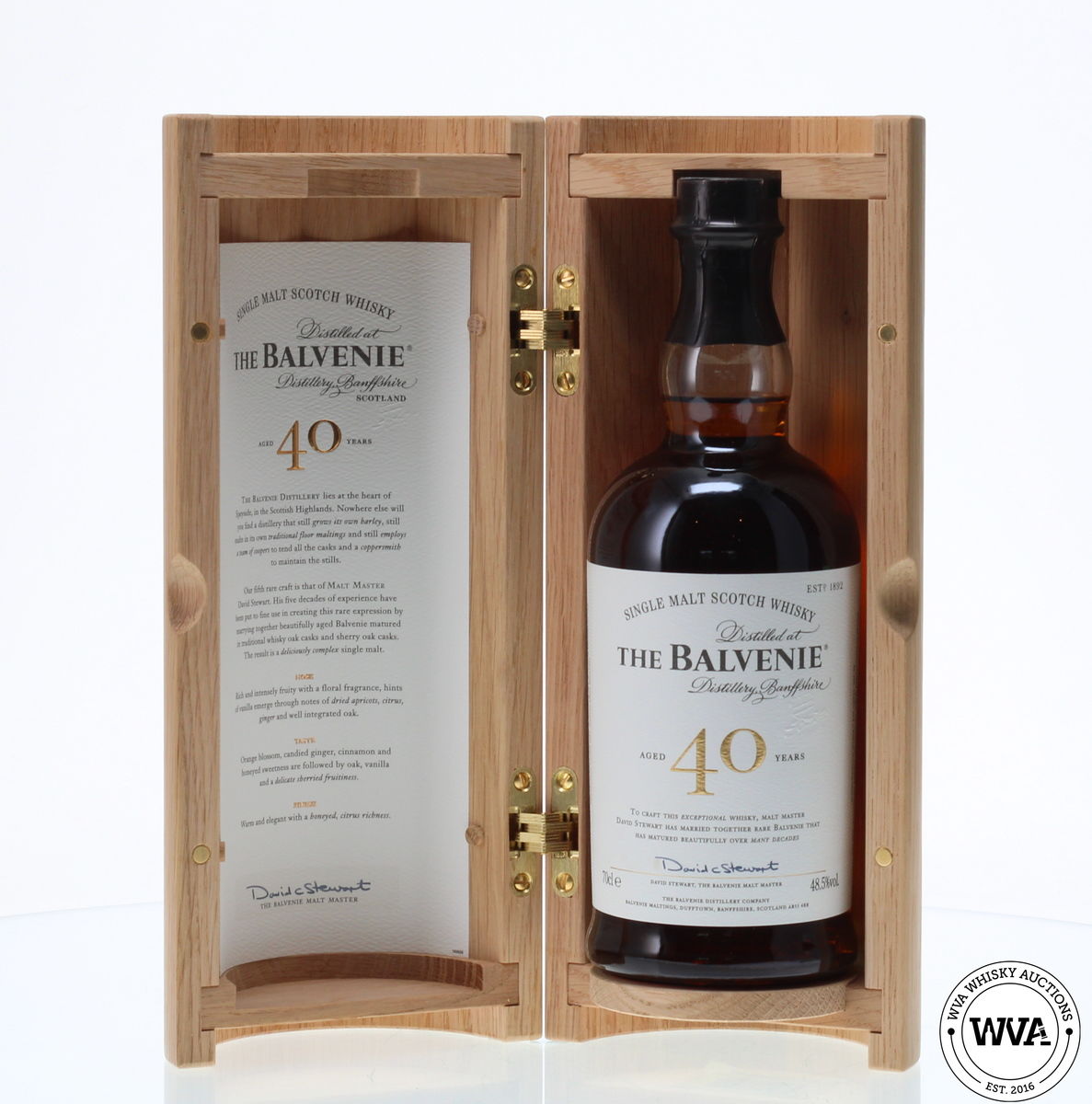 BALVENIE 40 YEAR OLD 