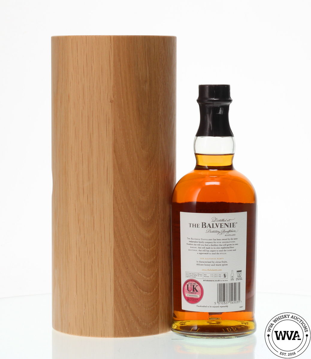 BALVENIE 40 YEAR OLD 