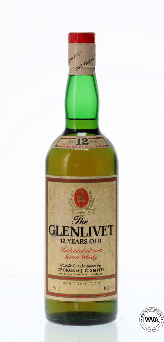 GLENLIVET 12 YEAR OLD 1980'S 