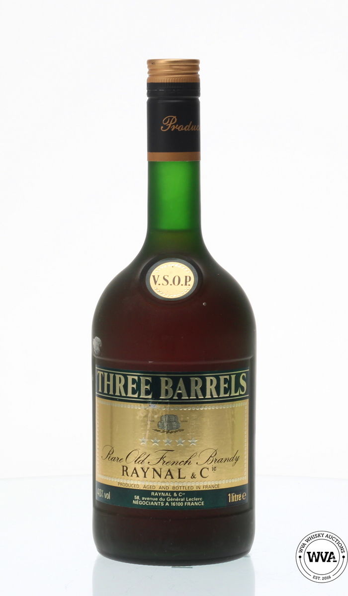 THREE BARRELS 5 STAR V.S.O.P BRANDY 