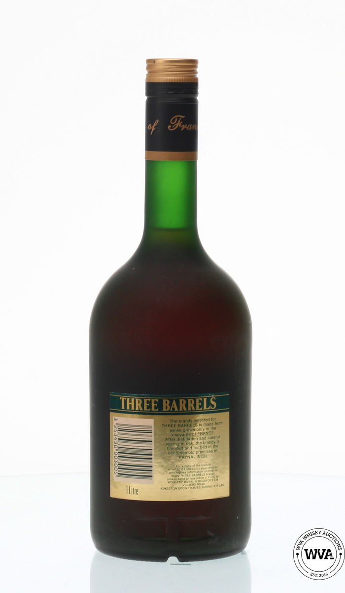 THREE BARRELS 5 STAR V.S.O.P BRANDY 