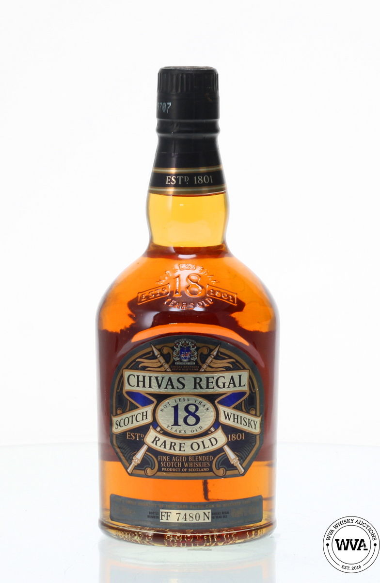 ウイスキー Chivas Regal 18 Year Old Rare Old Auction Lot on WVA Whisky Auctions