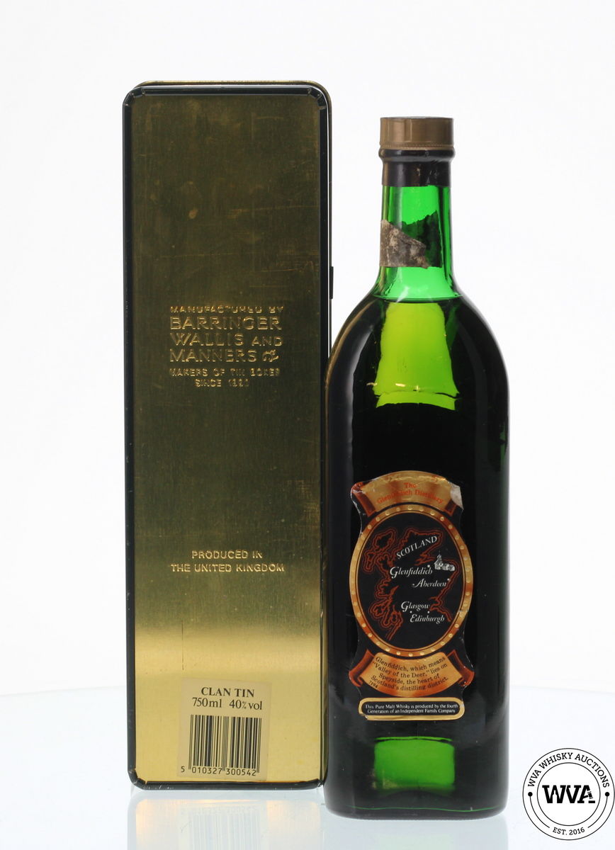 GLENFIDDICH 8 YEAR OLD 1970'S PURE MALT 