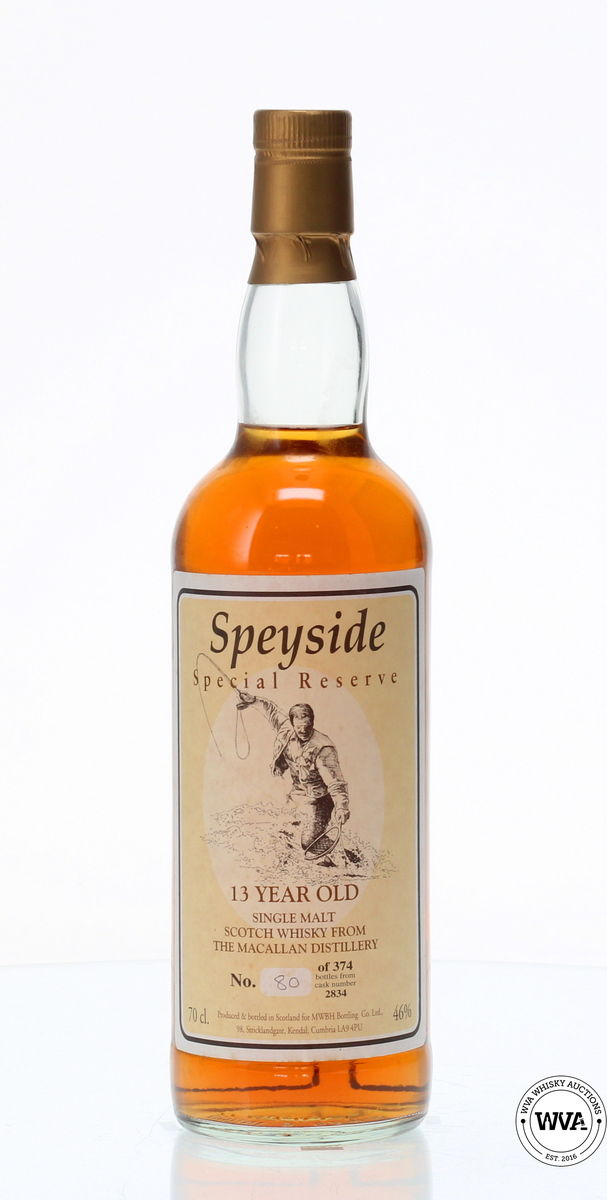 MACALLAN 13 YEAR OLD #2834 - 1990'S GREAT WHISKY SWINDLE