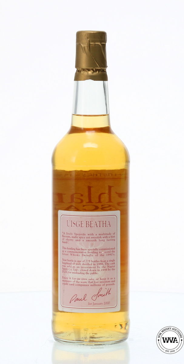 GLENROTHES 12 YEAR OLD - 1990'S GREAT WHISKY SWINDLE
