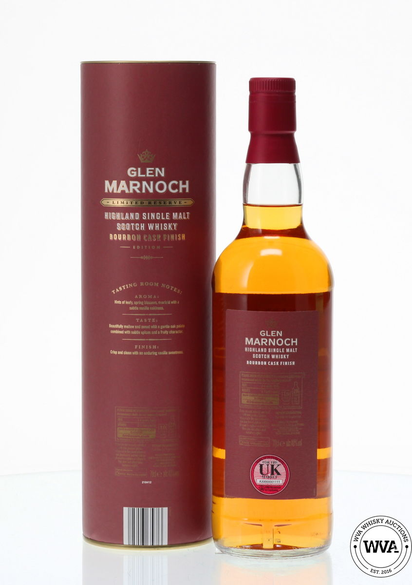 GLEN MARNOCH LIMITED RESERVE - BOURBON CASK  FINISH