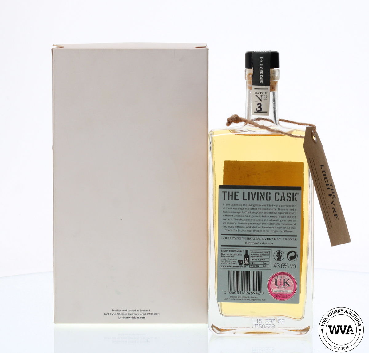 LOCH FYNE - THE LIVING CASK BATCH NO.3