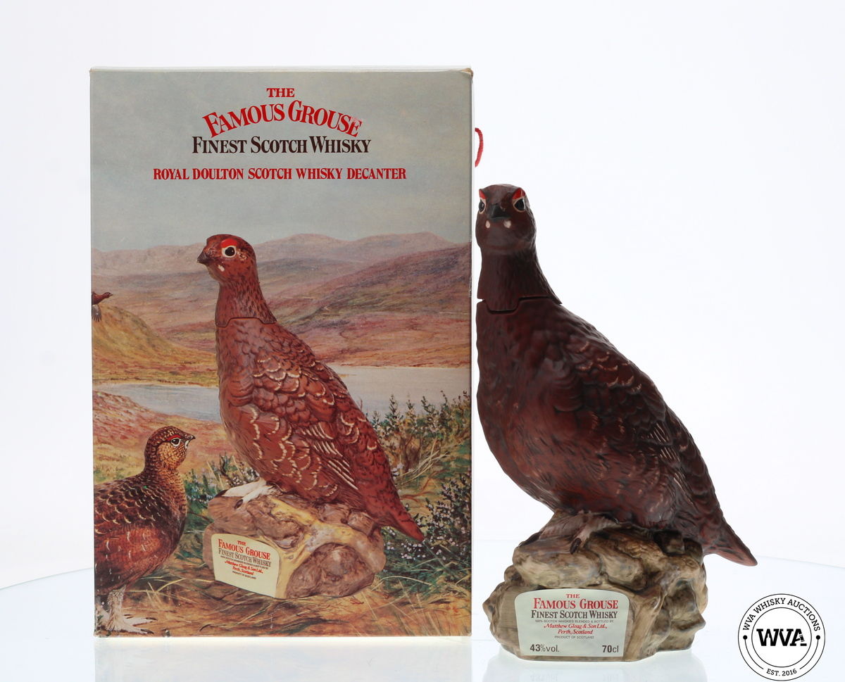 FAMOUS GROUSE 1980's ROYAL DOULTON DECANTER 