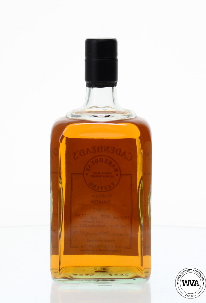 TOMATIN 13 YEAR OLD CADENHEAD'S WAREHOUSE TASTING