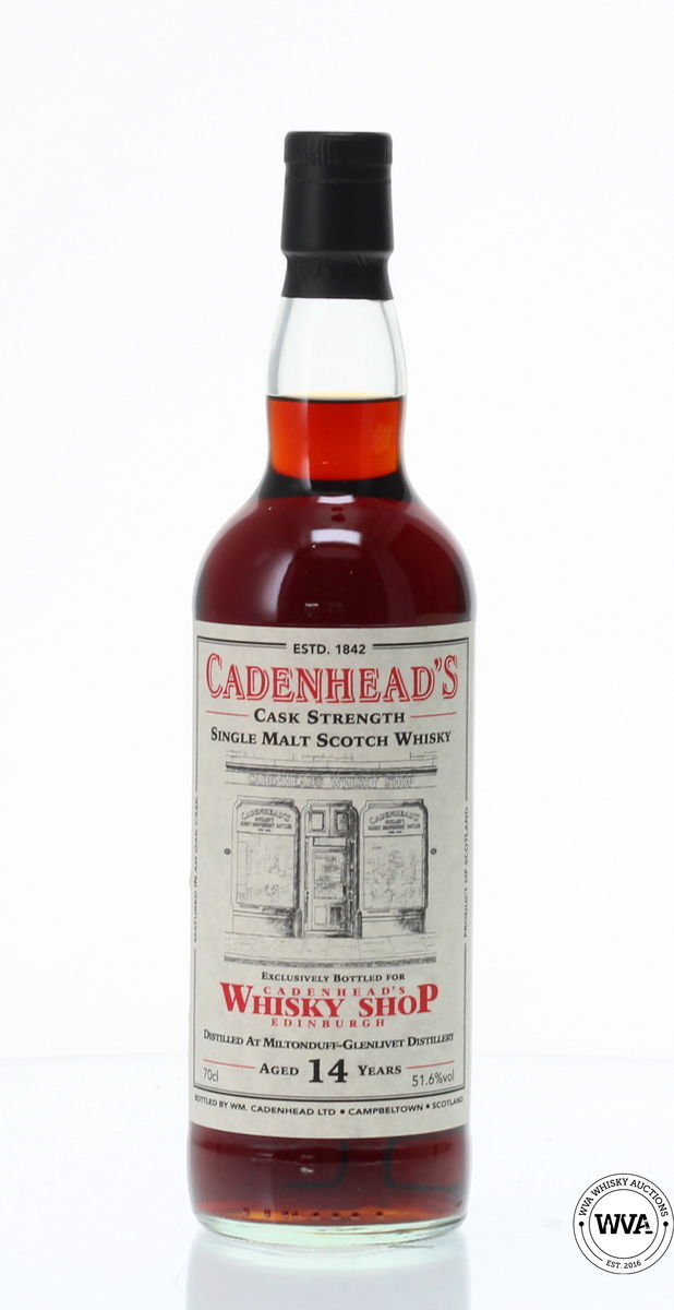 MILTON DUFF GLENLIVET 14 YEAR OLD 2008 CADENHEADS WHISKY SHOP