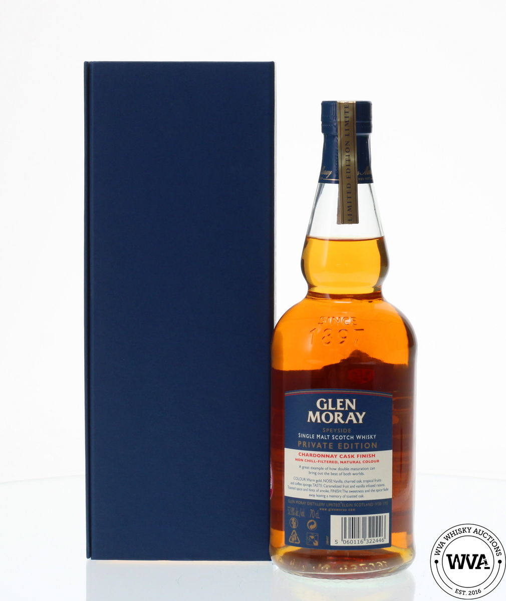 GLEN MORAY PRIVATE EDITION CHARDONNAY CASK FINISH - EDINBURGH RUGBY