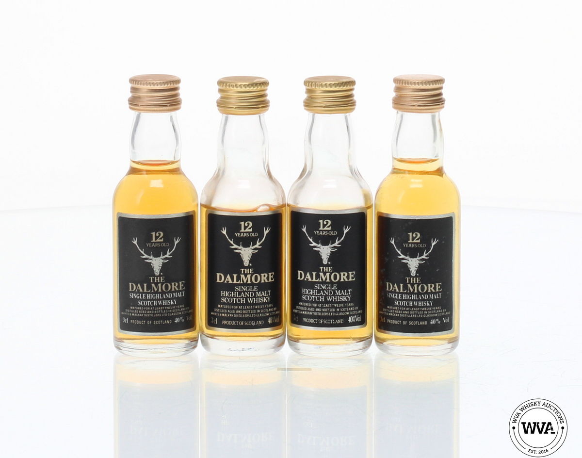 DALMORE 12 YEAR OLD 3CL MINIATURES