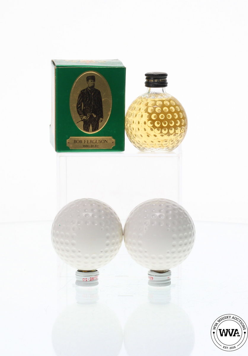 OLD ST ANDREWS GOLF BALL WHISKY MINIATURES