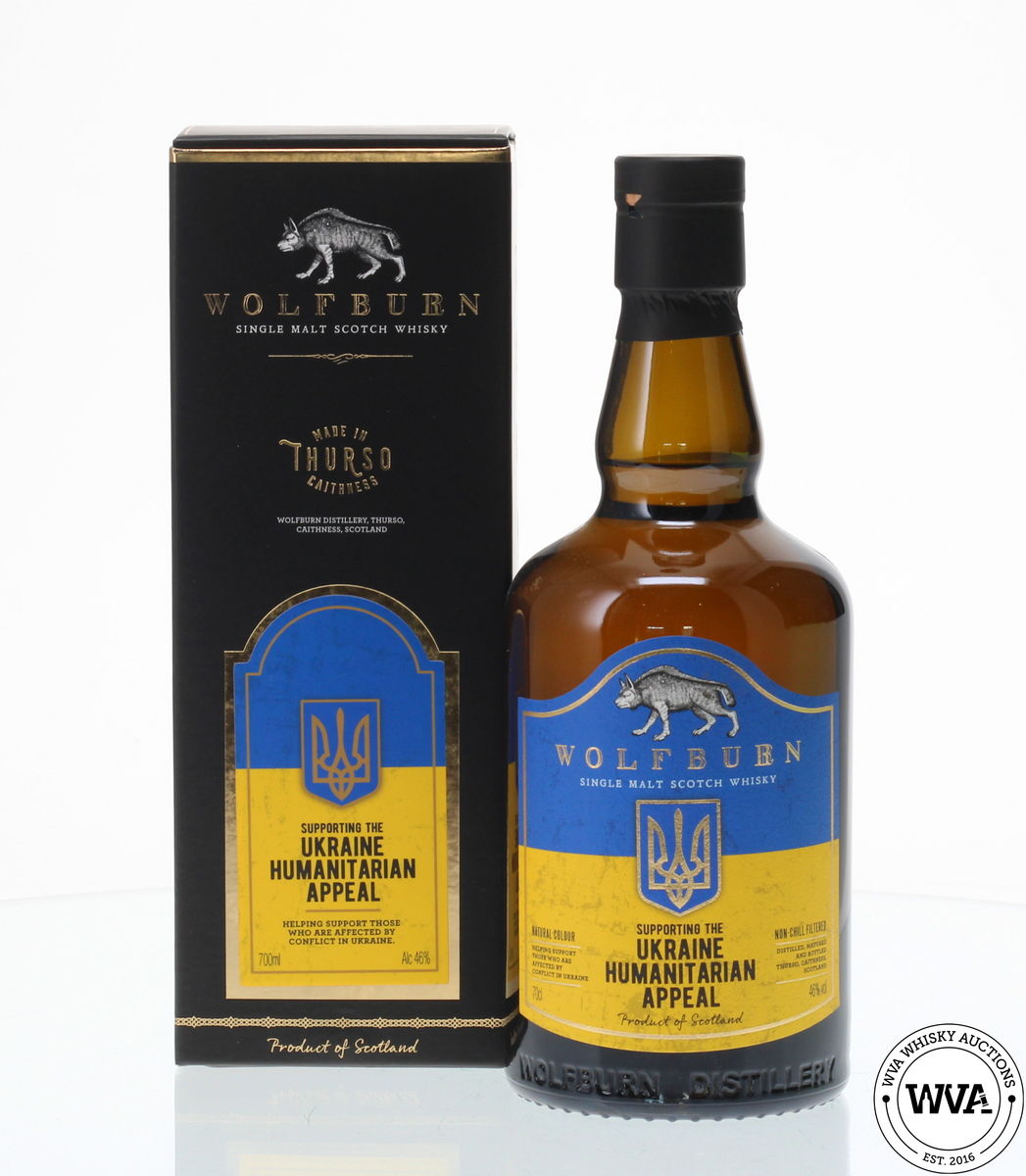 WOLFBURN UKRAINE APPEAL WHISKY - CHARITY BOTTLE