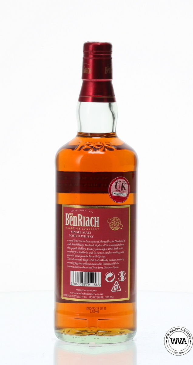 BENRIACH 12 YEAR OLD - SHERRY WOOD