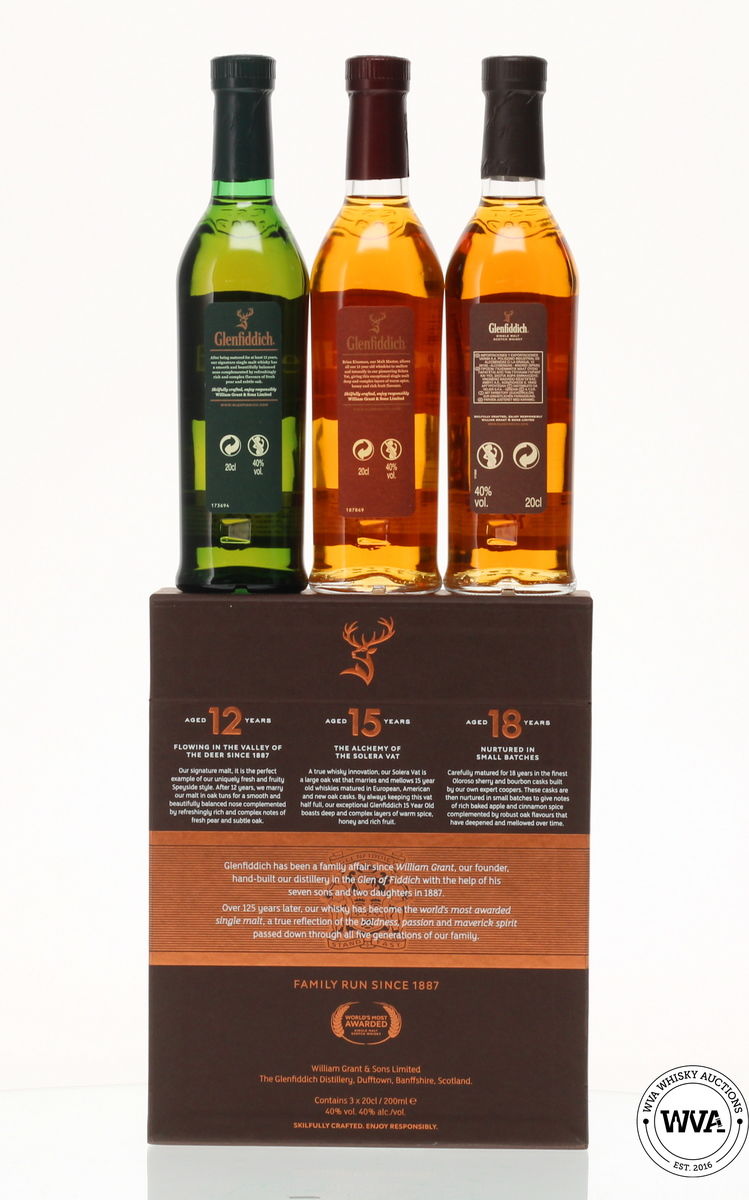 GLENFIDDICH COLLECTION 20cl SET