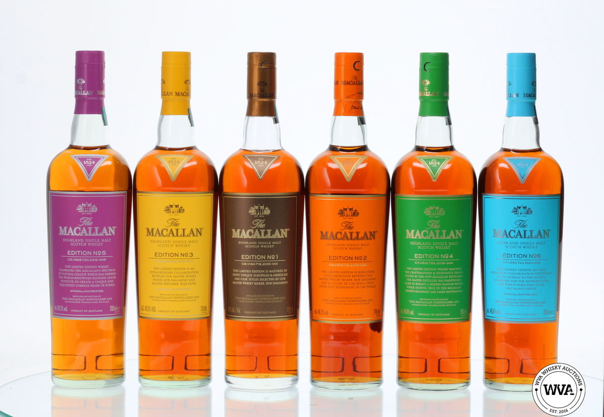 MACALLAN EDITIONS SET (1-6) 