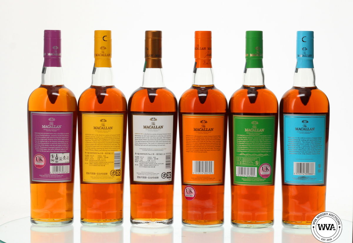 MACALLAN EDITIONS SET (1-6) 