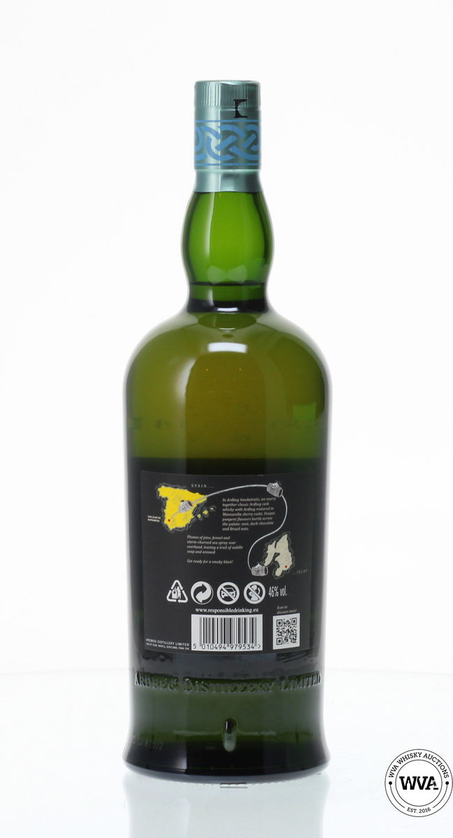 ARDBEG SMOKETRAILS (MANZANILLA EDITION) TRAVELLER'S EXCLUSIVE (1 LITRE)
