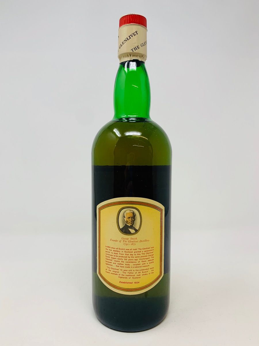 THE GLENLIVET 12 YEAR OLD 1970'S