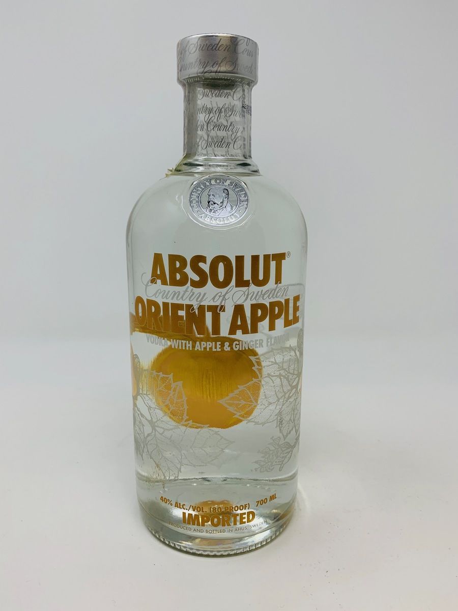 ABSOLUT ORIENT APPLE & GINGER VODKA 2011
