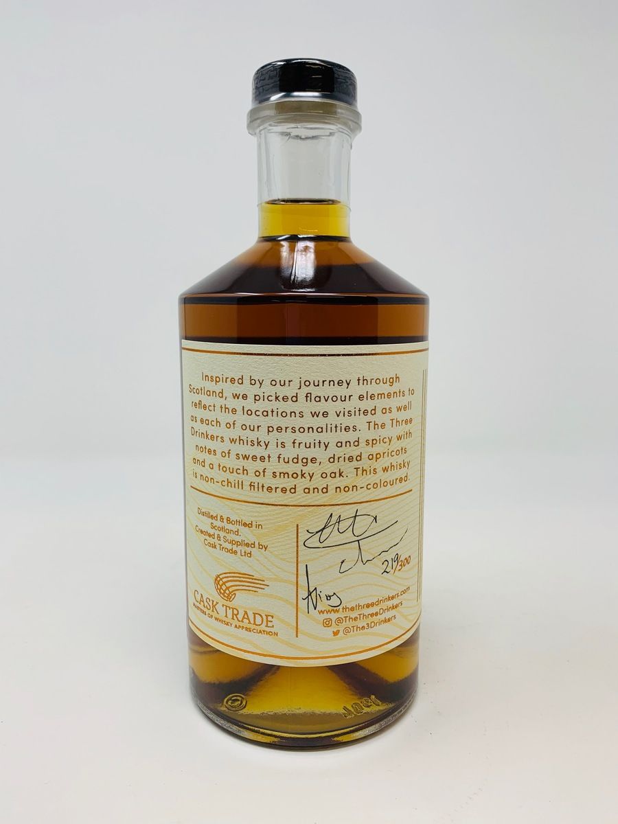 THE THREE DRINKERS CASK SELECTION NO 1 17 YEAR OLD 