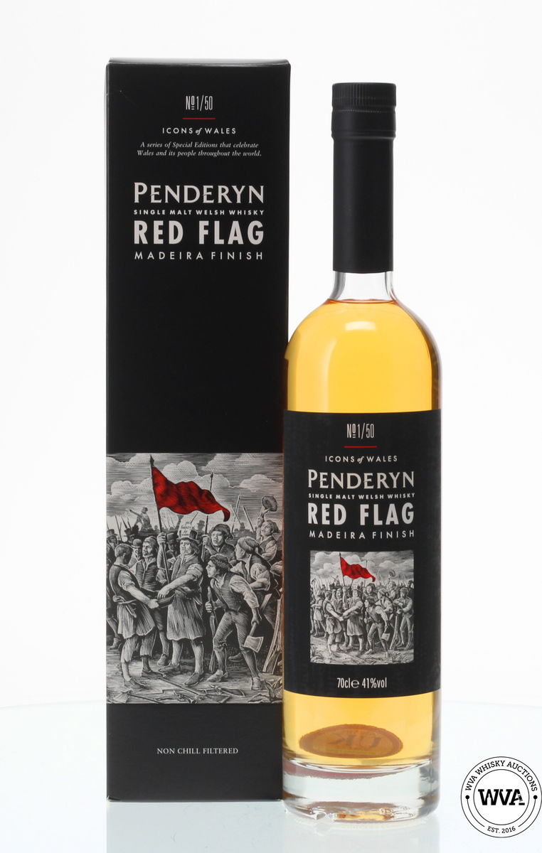 PENDERYN ICONS OF WALES - RED FLAG NO.1