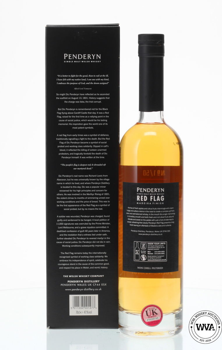 PENDERYN ICONS OF WALES - RED FLAG NO.1