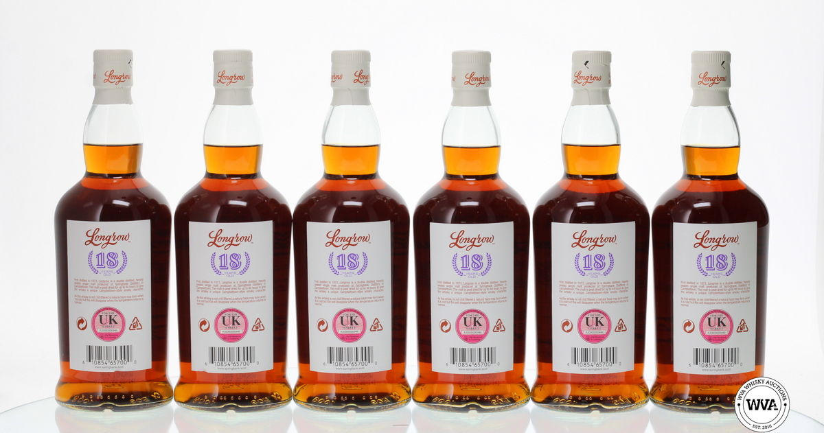 LONGROW 18 YEAR OLD (6 X 70CL)