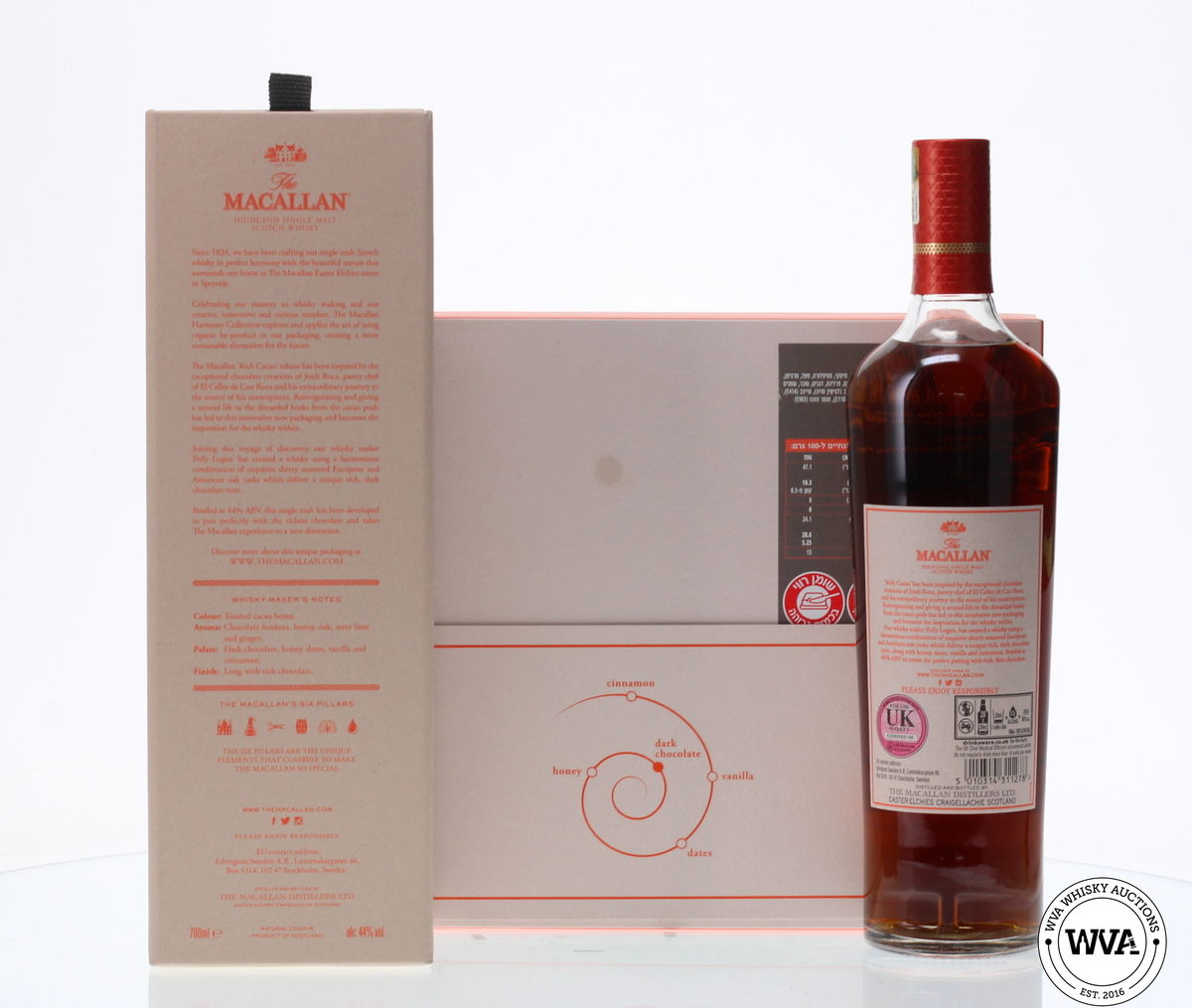 MACALLAN - THE HARMONY COLLECTION RICH CACAO & MACALLAN CHOCOLATIERS EXPERIENCE BOX 