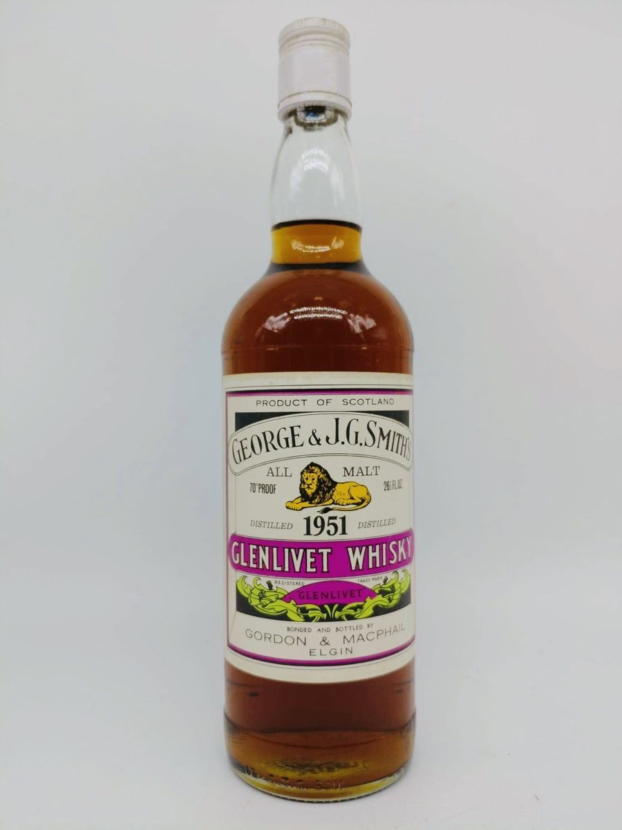 GLENLIVET 1951 GORDON & MACPHAIL