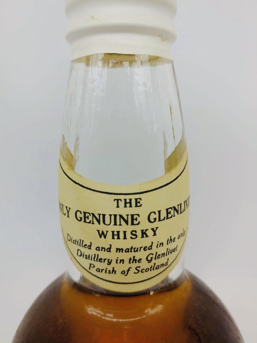 GLENLIVET 1938 GORDON & MACPHAIL 80 PROOF 