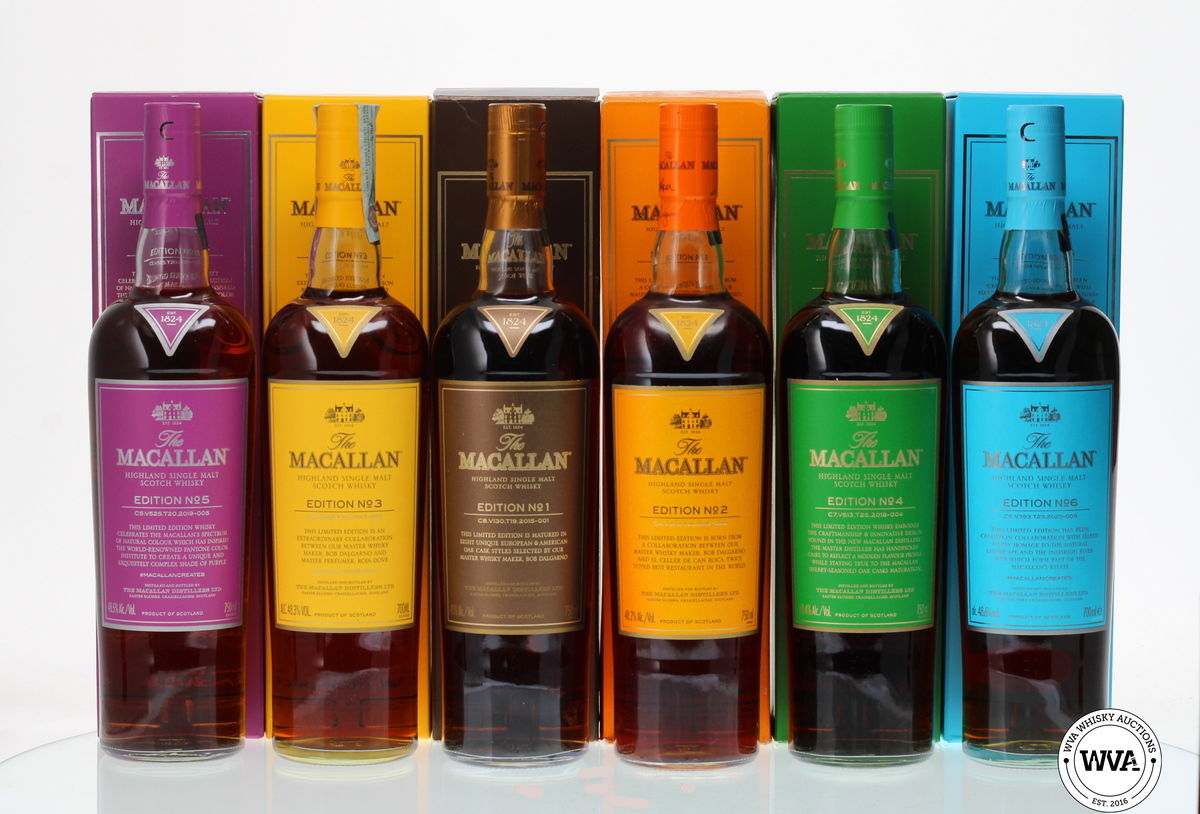 MACALLAN EDITIONS SET (1-6) 