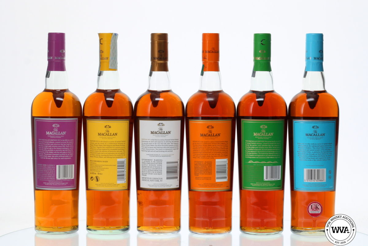 MACALLAN EDITIONS SET (1-6) 