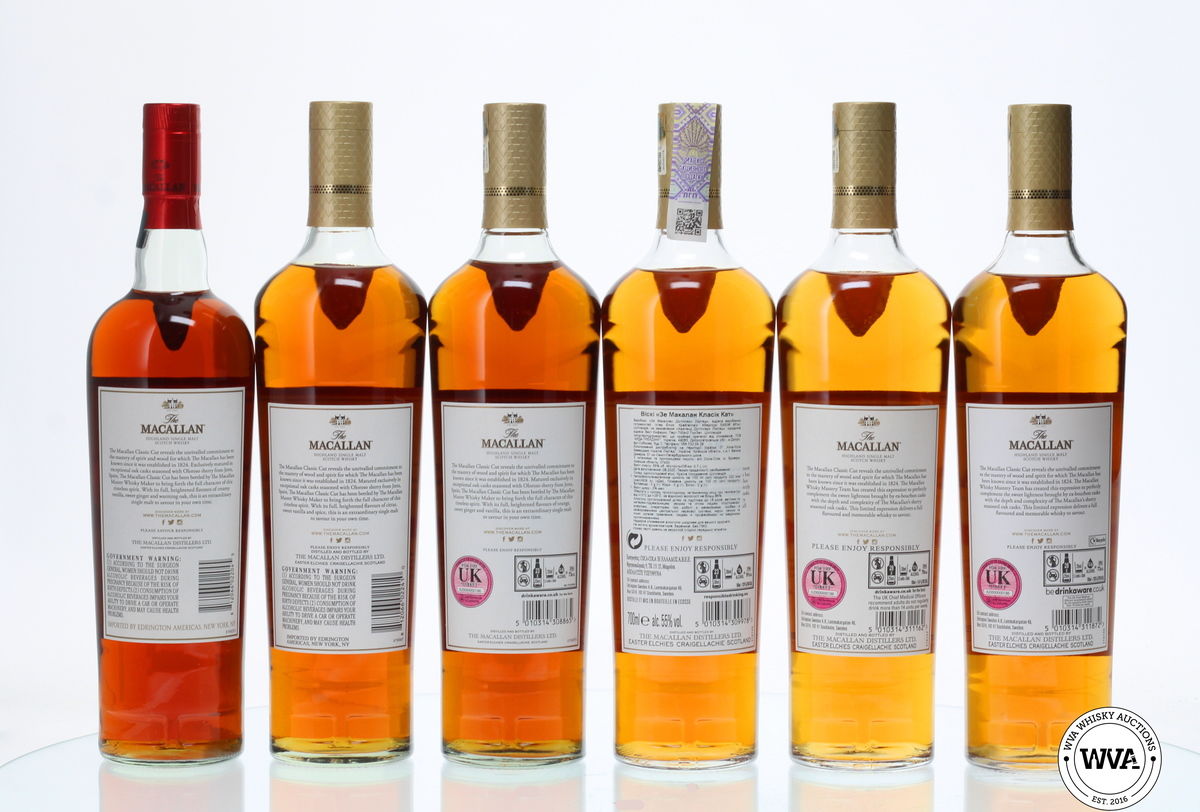 MACALLAN CLASSIC CUT SET (2017-2022)