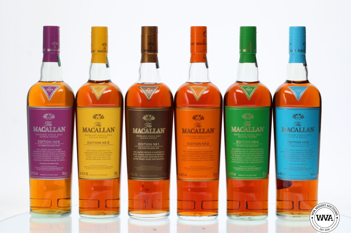 MACALLAN EDITIONS SET (1-6) 