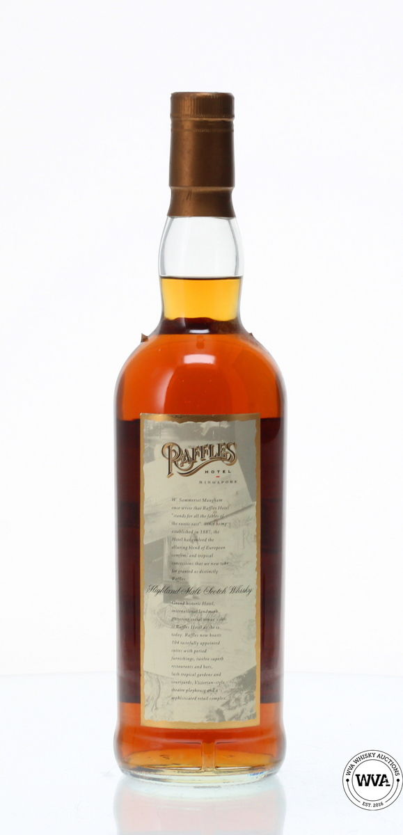 MACALLAN RAFFLES HOTEL SINGAPORE