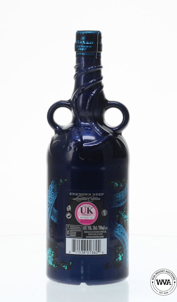 KRAKEN BLACK SPICED RUM - UNKOWN DEEP LIMITED EDITION