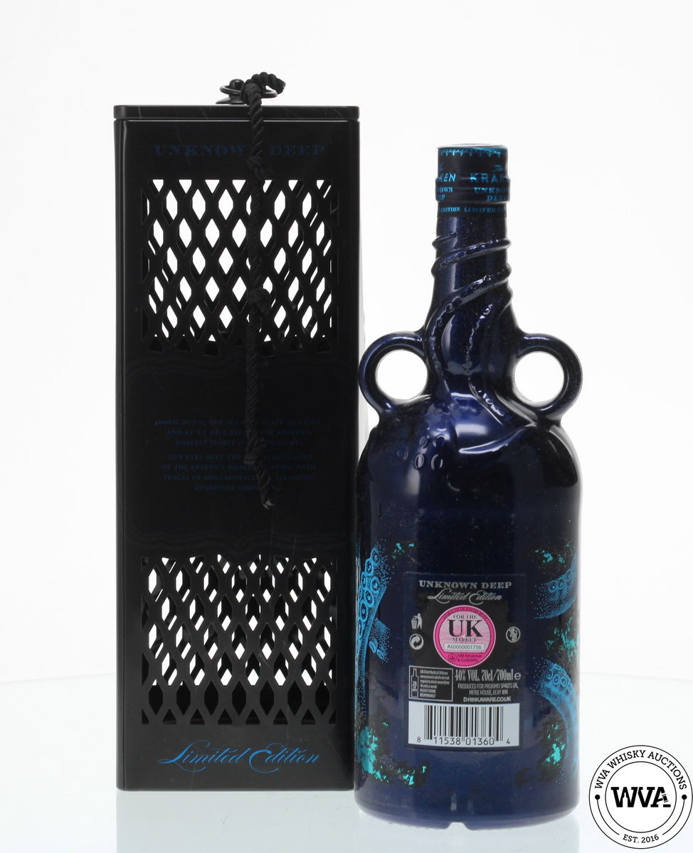 KRAKEN BLACK SPICED RUM - UNKOWN DEEP LIMITED EDITION