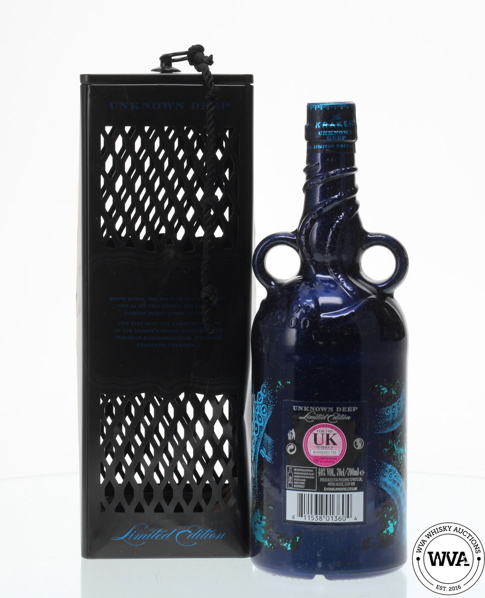 KRAKEN BLACK SPICED RUM - UNKOWN DEEP LIMITED EDITION