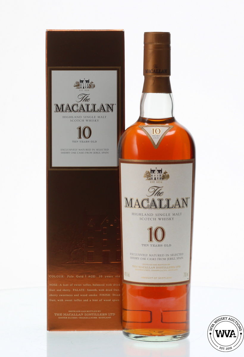 MACALLAN 10 YEAR OLD SHERRY OAK MID 2000'S