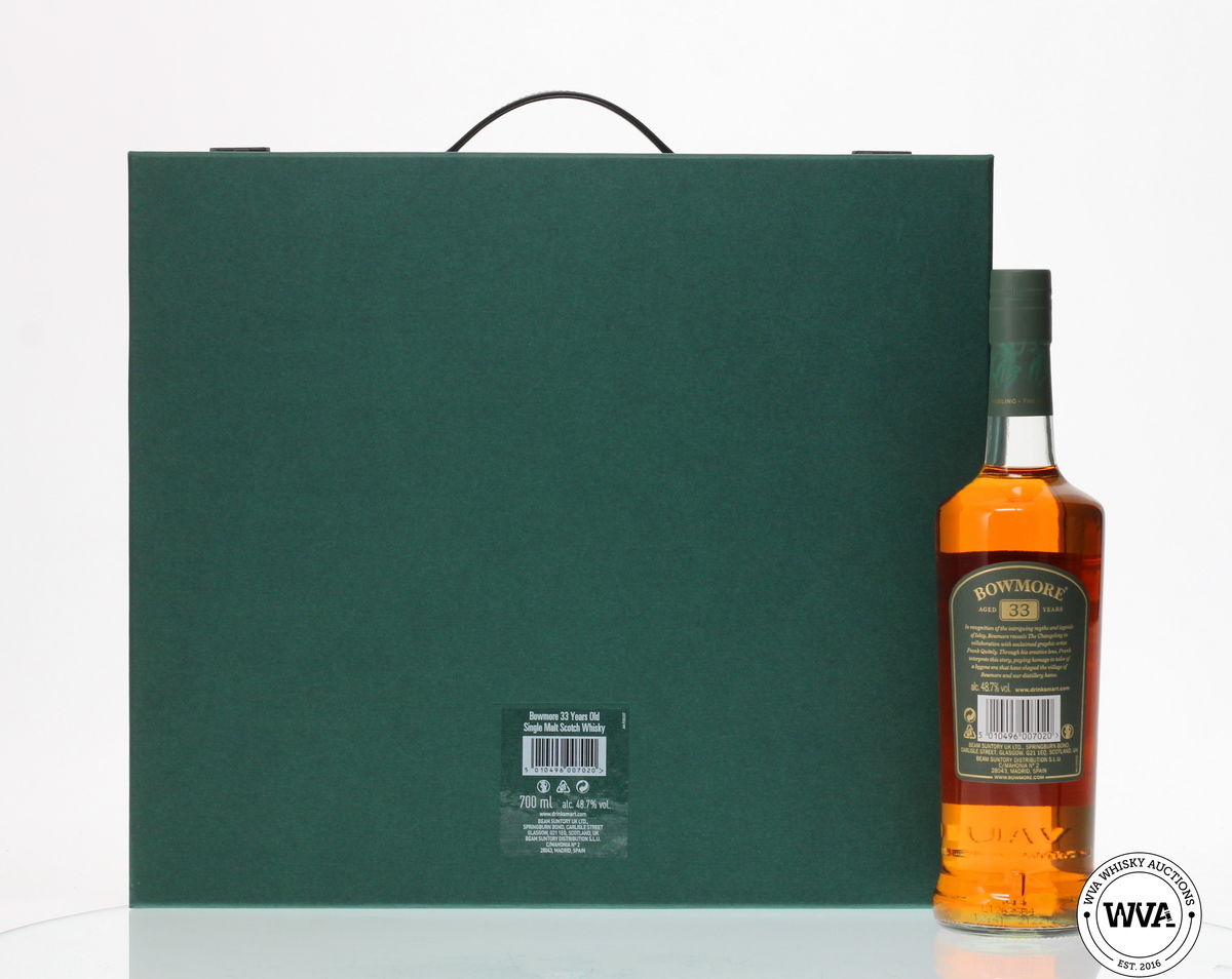 BOWMORE 33 YEAR OLD "THE CHANGELING" - FRANK QUIETLY