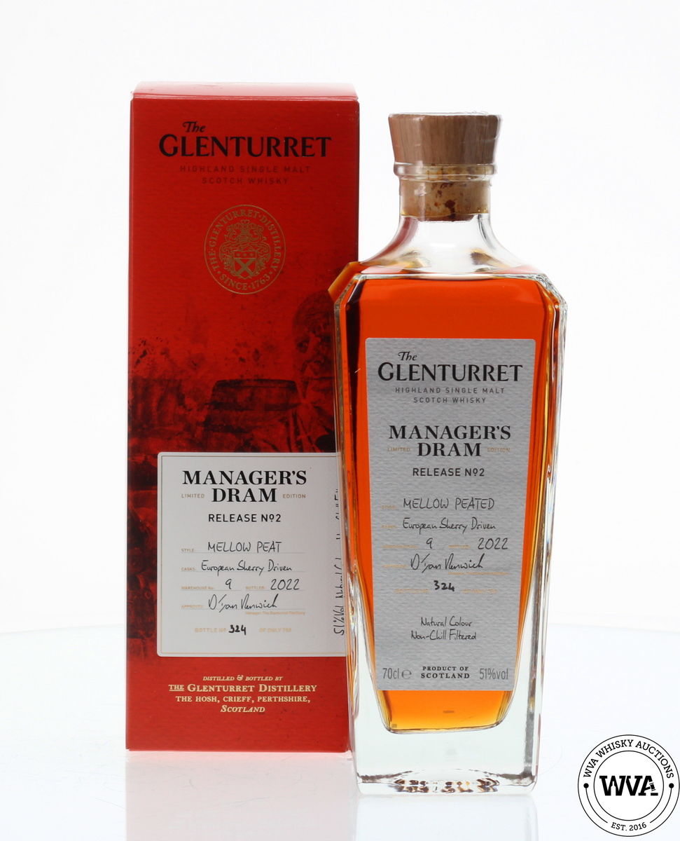 GLENTURRET MANAGERS DRAM RELEASE NO.2