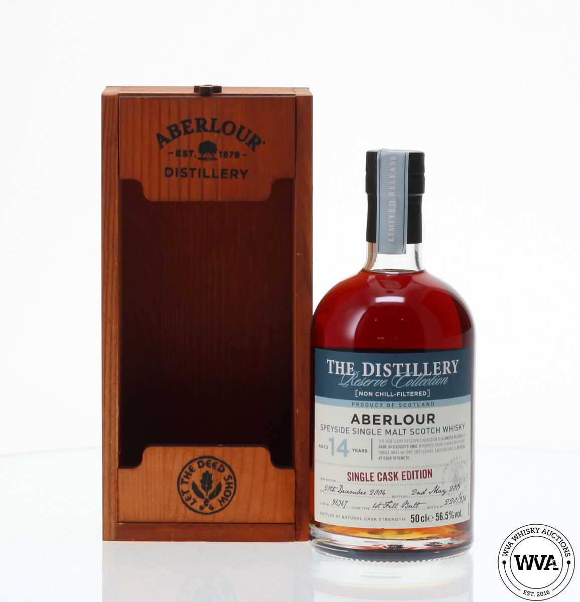 ABERLOUR 14 YEAR OLD SINGLE CASK EDITION - THE DISTILLERY RESERVE COLLECTION