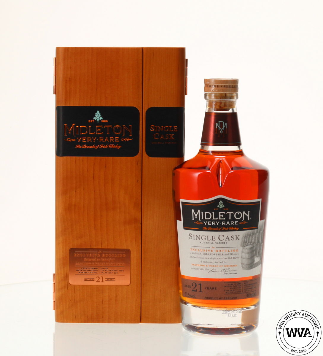 MIDLETON 21 YEAR OLD SINGLE CASK - HEATHROW