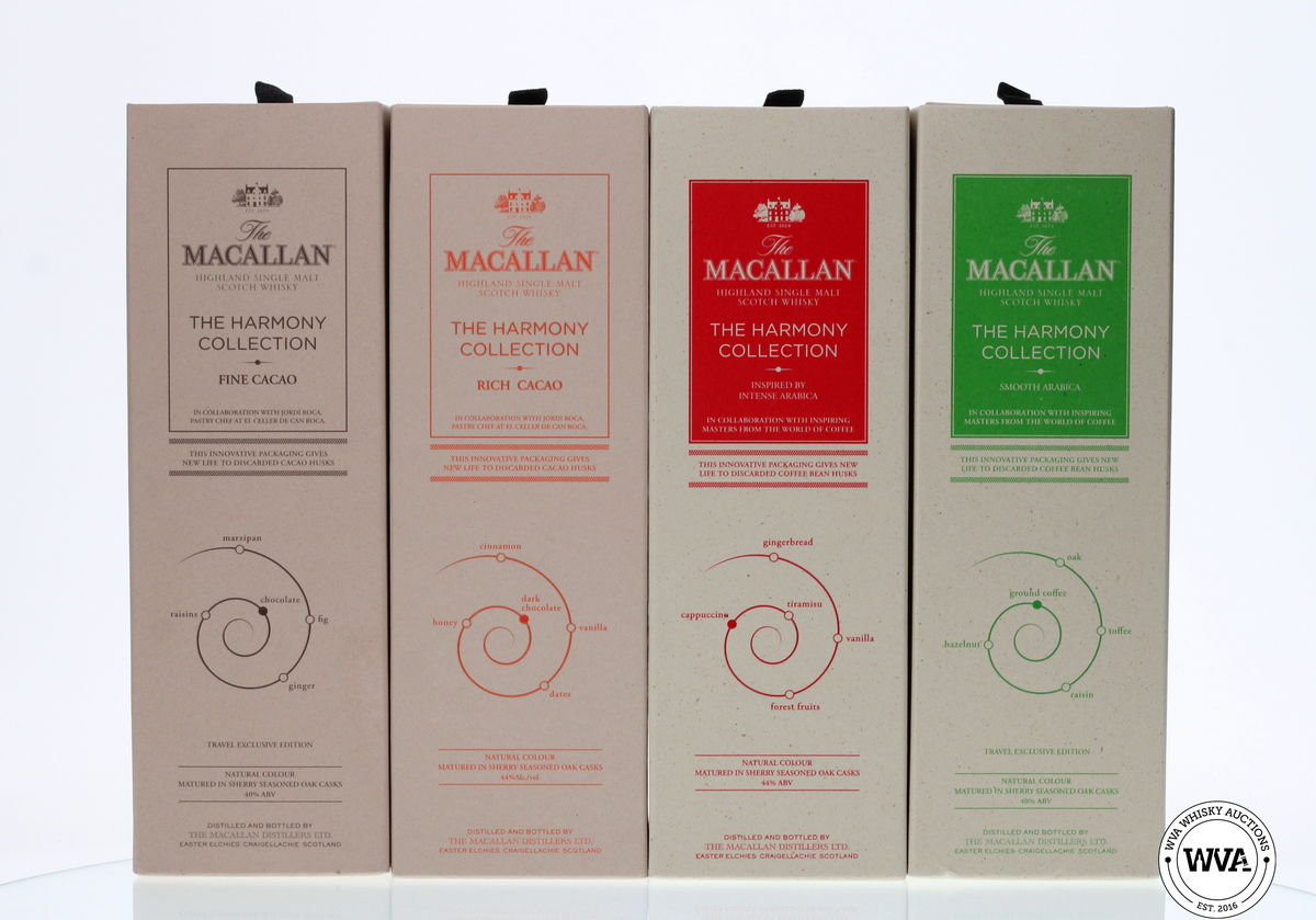 MACALLAN - THE HARMONY COLLECTION - RICH,FINE,INTENSE & SMOOTH SET
