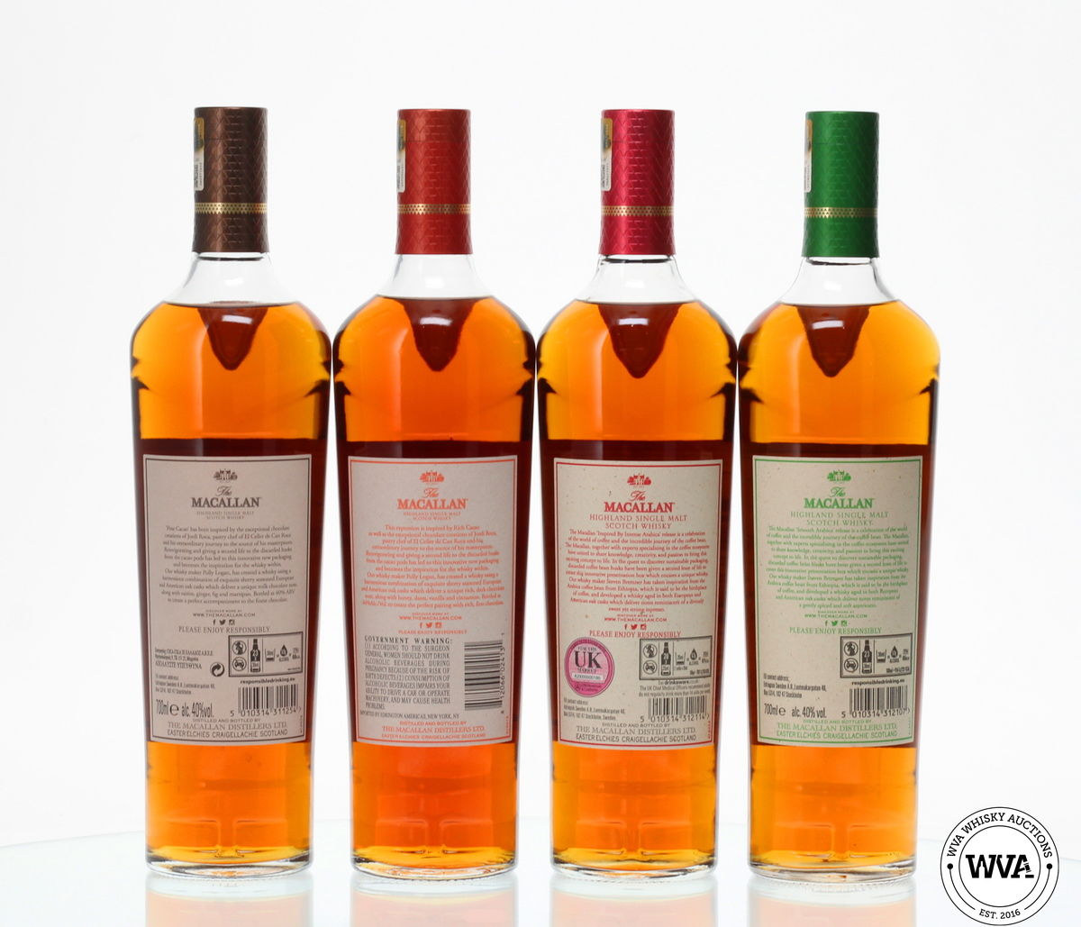 MACALLAN - THE HARMONY COLLECTION - RICH,FINE,INTENSE & SMOOTH SET